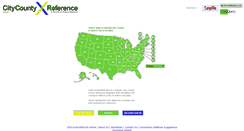 Desktop Screenshot of citycountyxref.info